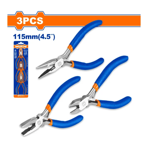 WADFOW Jeu de 3 pinces 4.5"