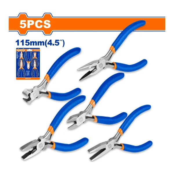 WADFOW Jeu de 5 pcs pinces 4.5"