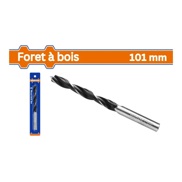WADFOW Foret helicoidal à bois 12 x 151 x 101mm