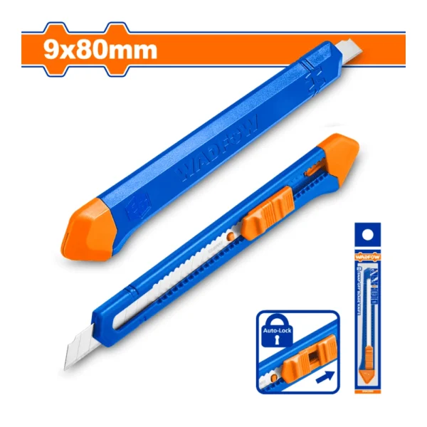 Cutter à molette 9mm x 80mm