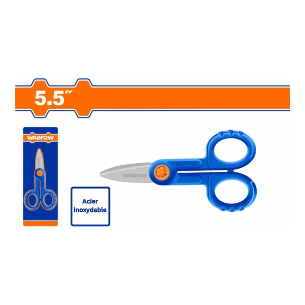 WADFOW Ciseaux électricien 145mm (5.5")