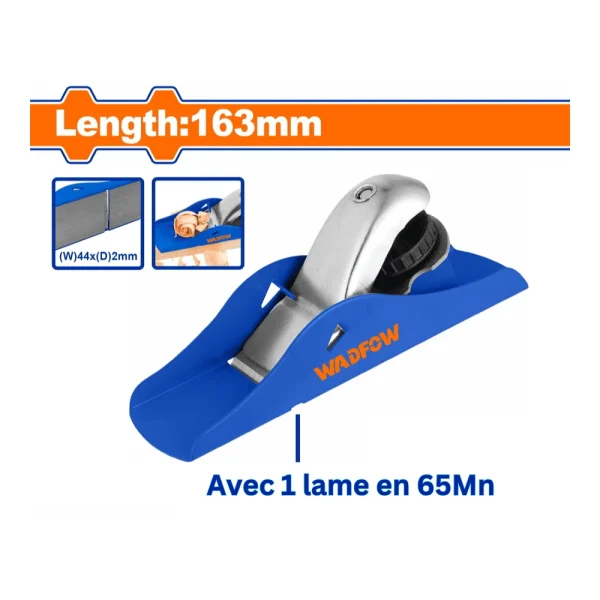 Raboteuse à bois en fer 163 mm