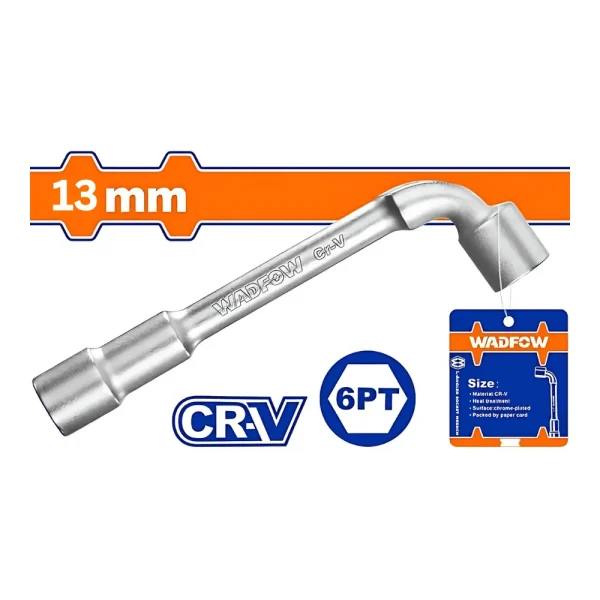 WADFOW Cle à douille en forme de L 13mm