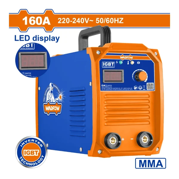 WADFOW Poste à souder mma inverter 160A 62V