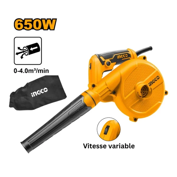 INGCO Aspirateur souffleur 650W  2 en 1