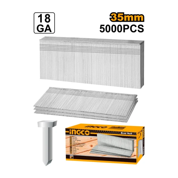 INGCO Agrafes pour cloueuse 35mm (5000pcs)