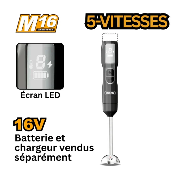 Mixeur sans fil 16V