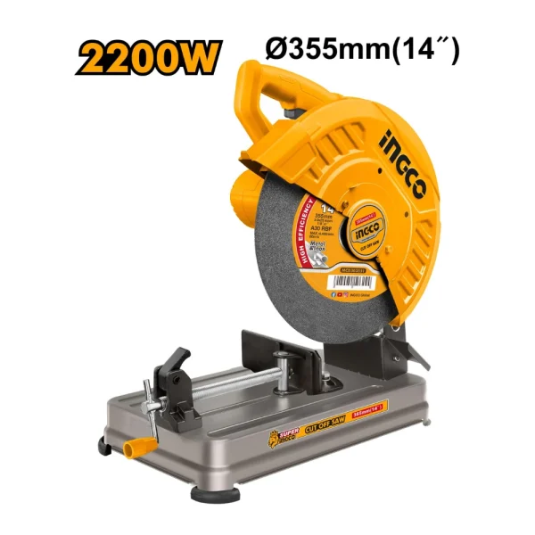 INGCO Scie à tronçonner métal 2200W