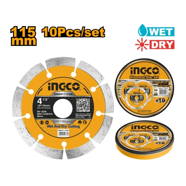 Disque à tronçonner diamant 115  x  7.5  x  22.2mm