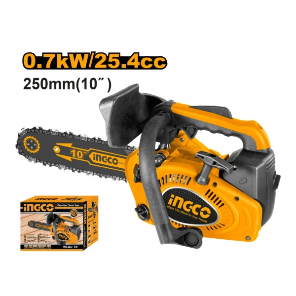 Tronçonneuse à essence 10" 0.7kW 25.4cc