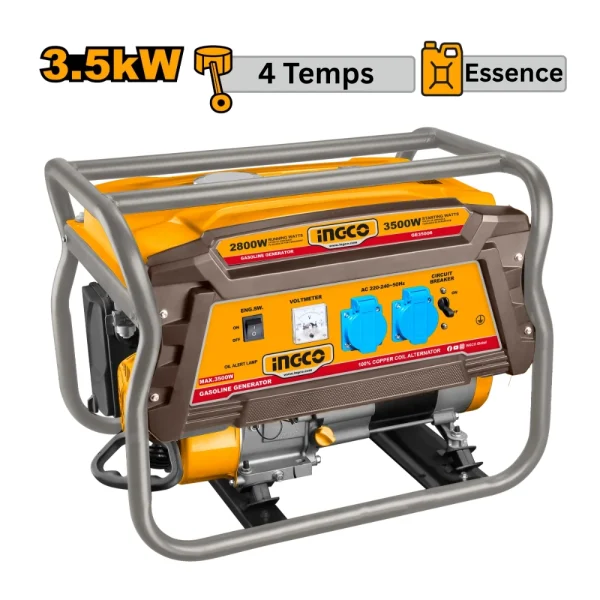 INGCO Groupe electrogene essence 3.5kw - 4Kva