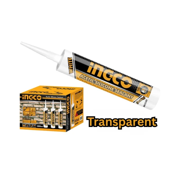 INGCO Silicone transparent 300ml
