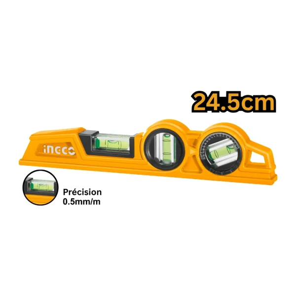 INGCO Niveau maçon alu 24.5cm