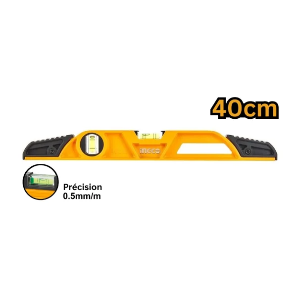 INGCO Niveau maçon alu  40 cm