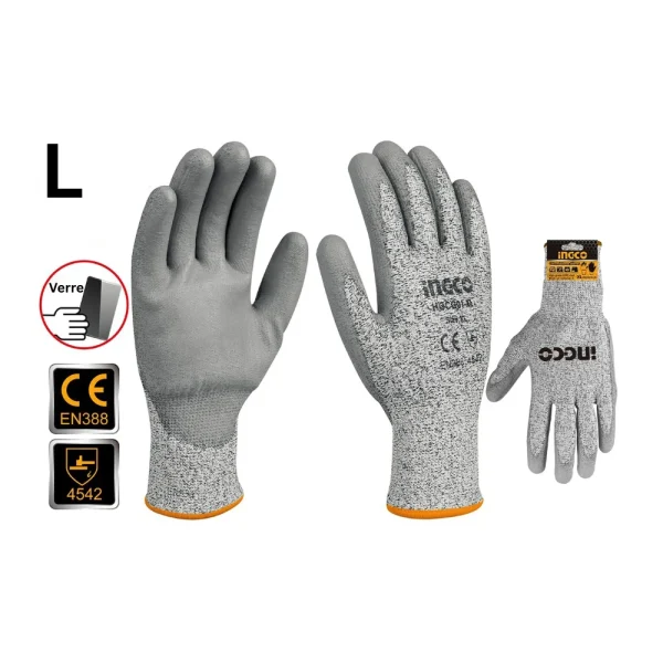 INGCO Gants anti-coupures L