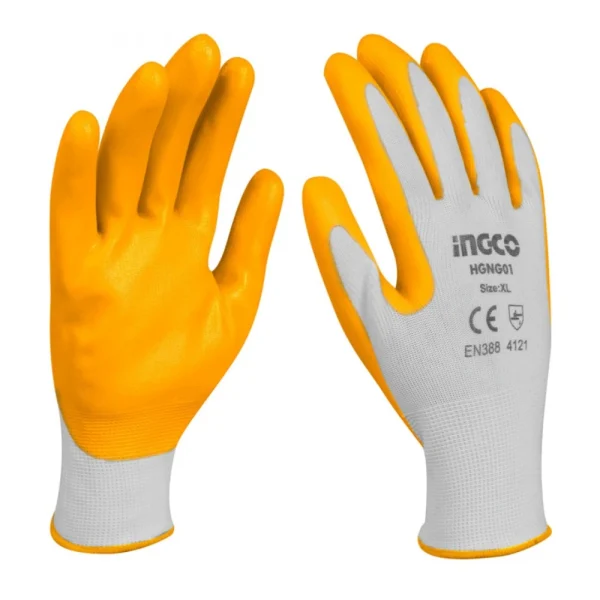 INGCO Gants en nitrile XL
