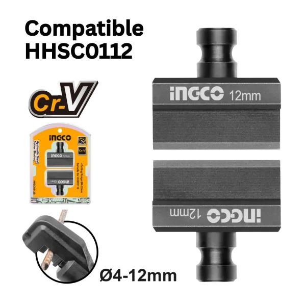 INGCO Lames de coupe hydrauliques en acier  4-12mm