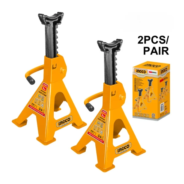 INGCO Lot de 2 supports de cric 2 tonnes