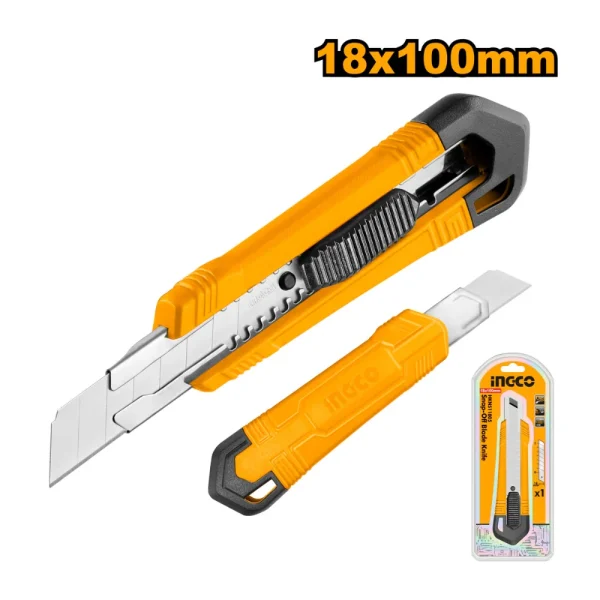 INGCO Cutter à molette 18mm x 100mm x 160mm