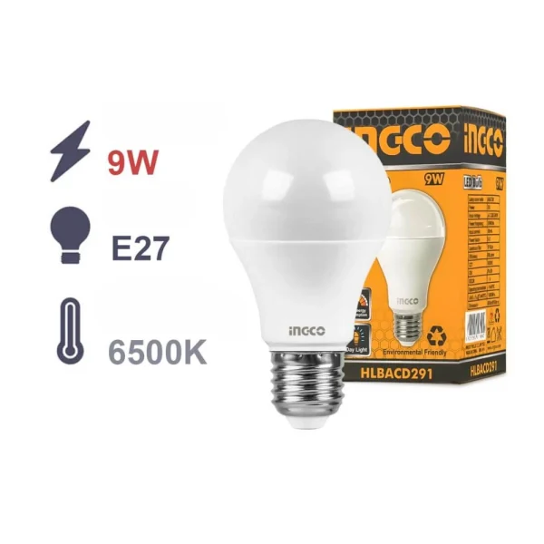 INGCO Ampoule LED 9W