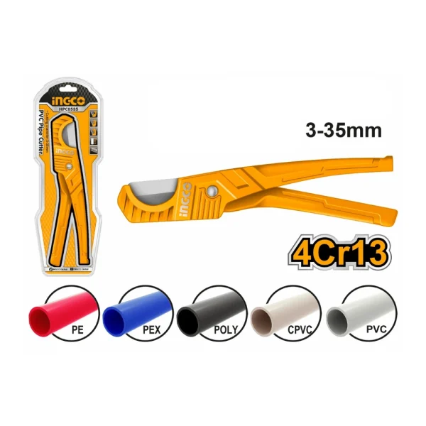 Coupe tube PVC (3 à 35mm)