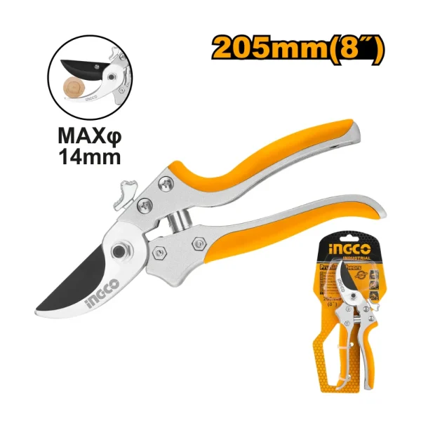 INGCO Ciseaux de jardinage 8" - 205mm