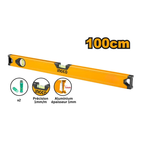 INGCO Niveau maçon 100cm alu
