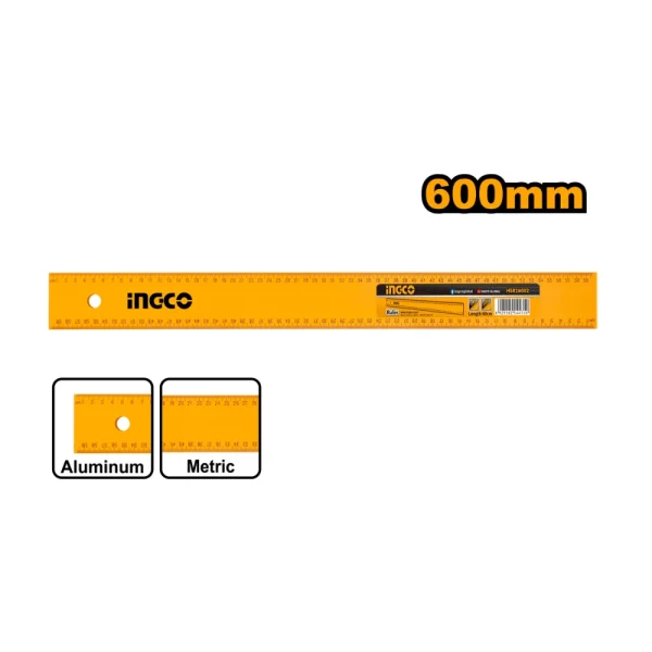 INGCO Regle alu 60cm