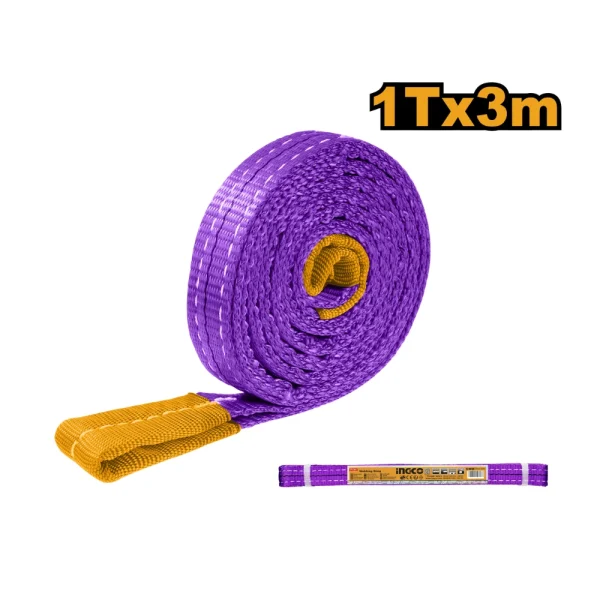 INGCO Élingue de levage en sangle 3M 1T
