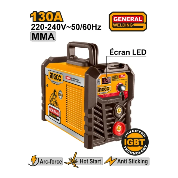 INGCO Poste à souder mma inverter 130A