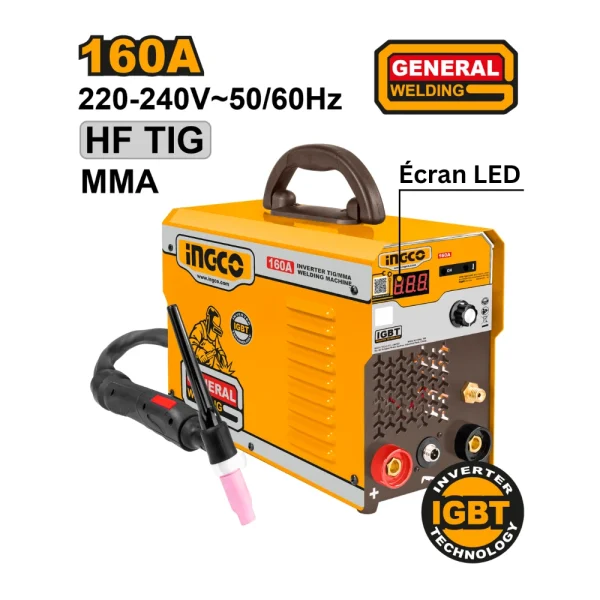 Poste à souder TIG/MMA Inverter 15-160A
