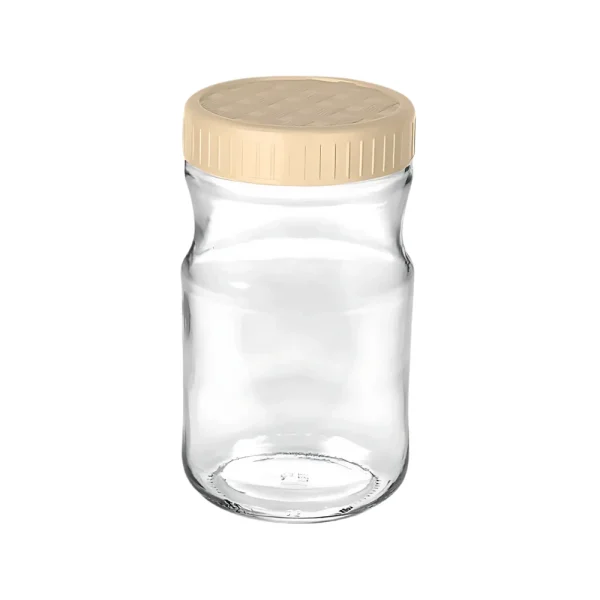 Bocal de conservation cylindrique à couvercle vissé 720 ml – Image 2