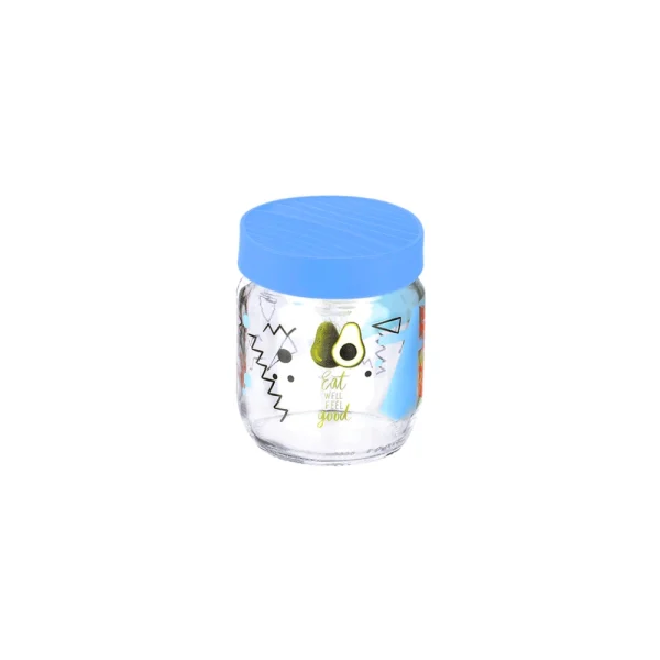 Bocal de conservation décoratif à couvercle vissé 425 ml – Image 3