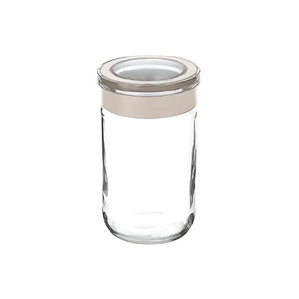 Bocal à couvercle hermétique transparent 660 ml – Image 2