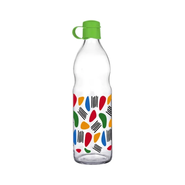Bouteille décorative 1L avec bouchon verseur – Image 2