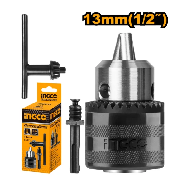 INGCO Mandrin à clé avec adaptateur 1.5-13mm