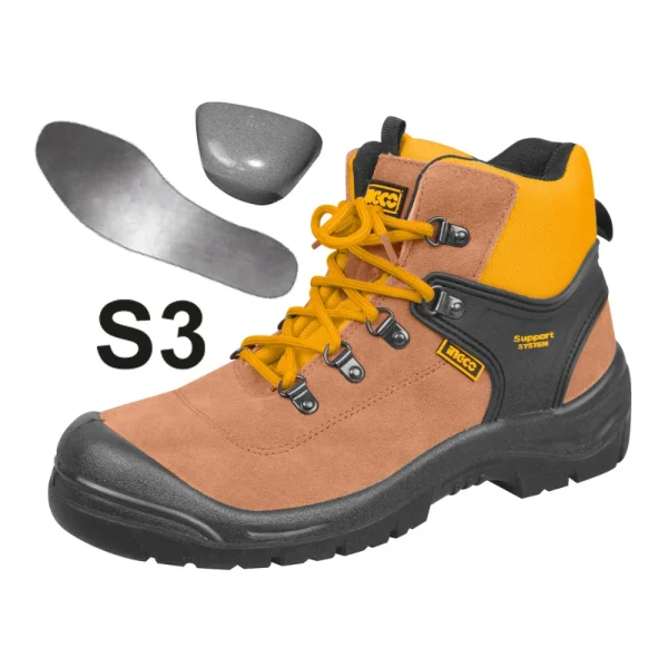 INGCO Chaussure de sécurité avec embout en acier SB