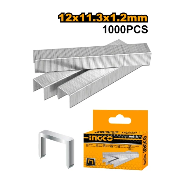 INGCO Agrafes 12mm x 1.2mm 1000pcs