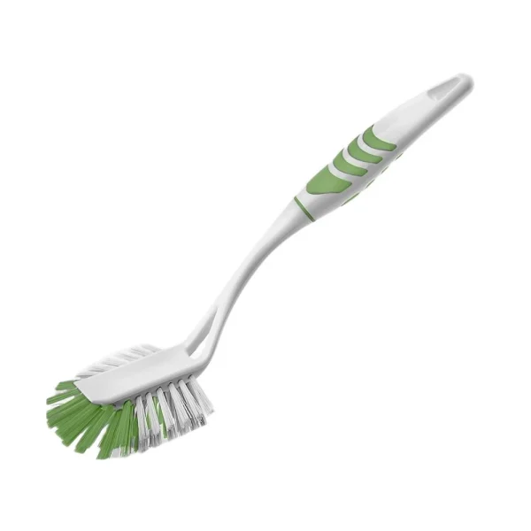 Brosse vaisselle rectangulaire avec manche ergonomique – Image 2