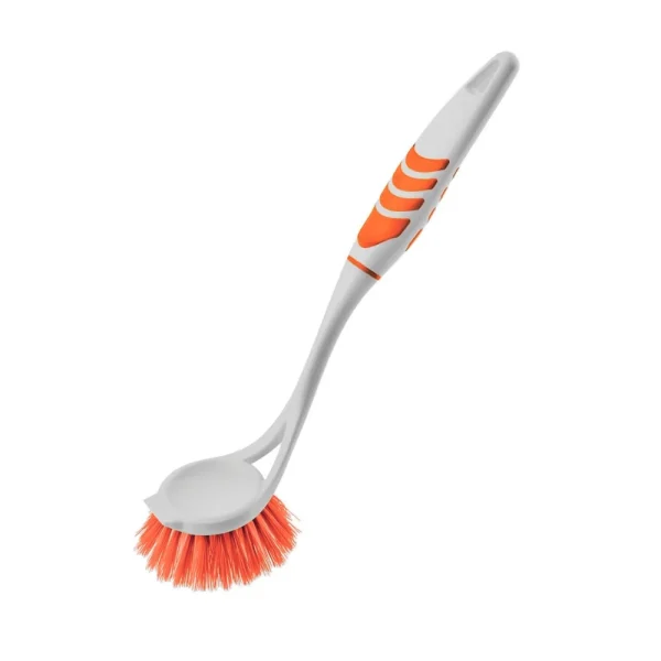Brosse vaisselle ronde avec manche ergonomique – Image 2