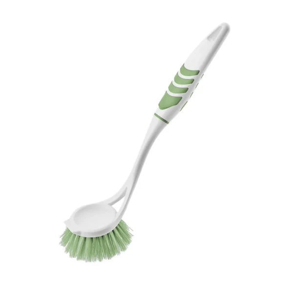 Brosse vaisselle ronde avec manche ergonomique – Image 3