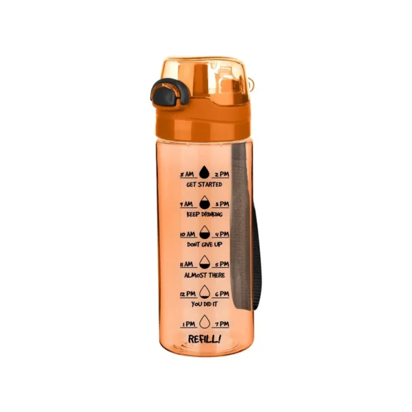 Gourde AquaLife graduée 500 ml avec bouchon clapet – Image 3