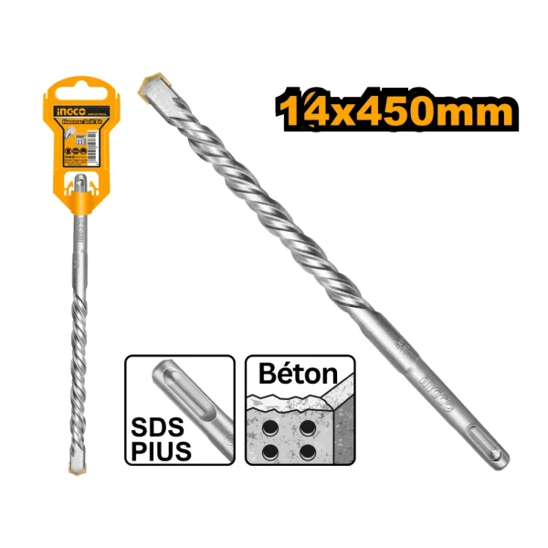 INGCO Foret pour marteau perforateur SDS-Plus 16 x 450mm