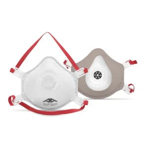 ACTIVE GEAR Masque respiratoire FFP3 NR D avec valve fixation 4 points boite de 10